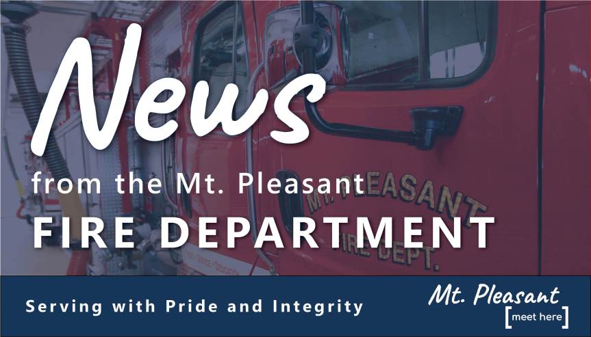Mt. Pleasant Home Sustains Fire Damage
