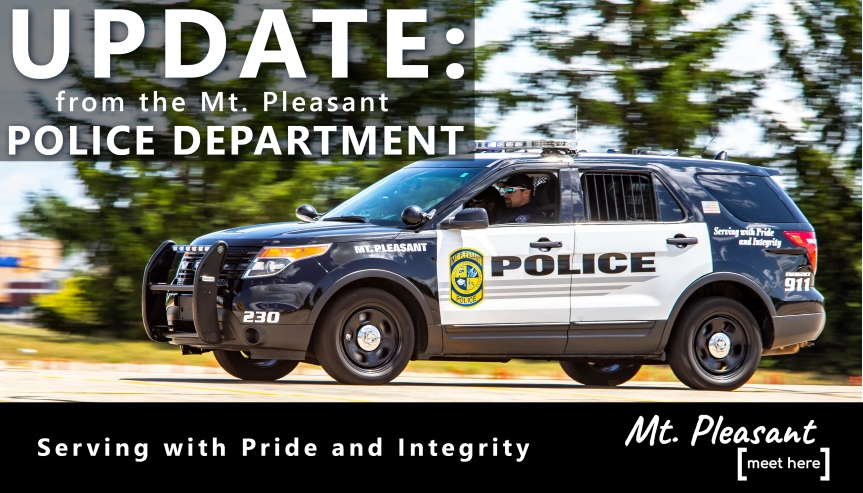UPDATED (7/15/2020 at 2:10 p.m.): Mt. Pleasant Police Respond to Homicide