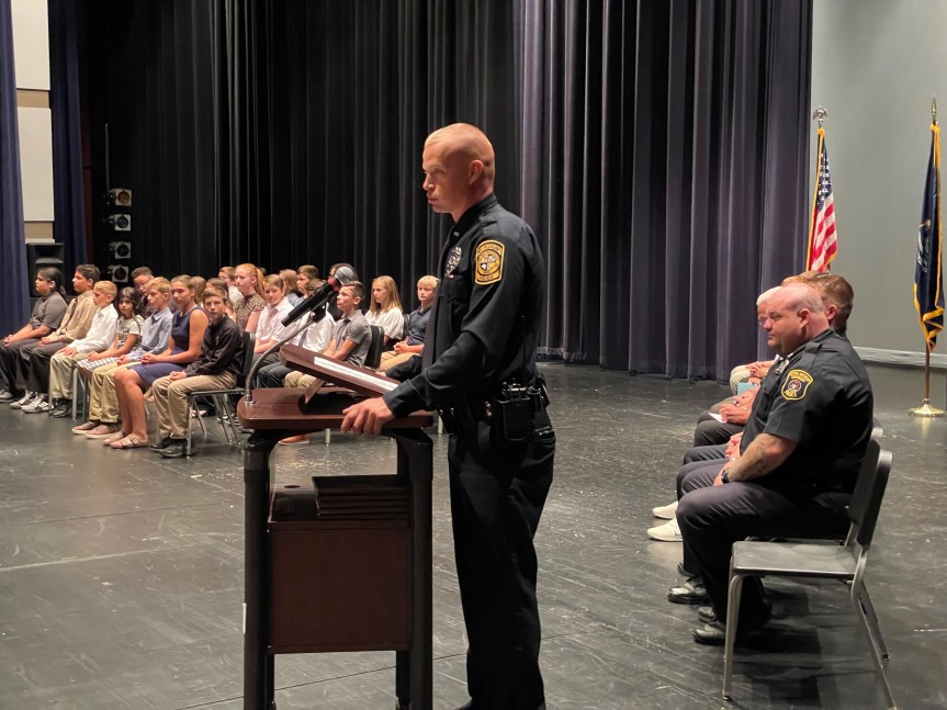 Mt. Pleasant Youth Police Academy Graduates 21st Class
